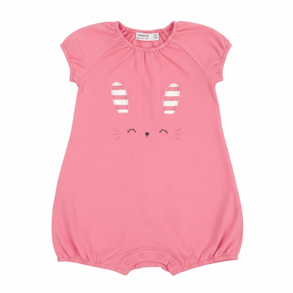Mayoral Pink Bunny Bodysuit